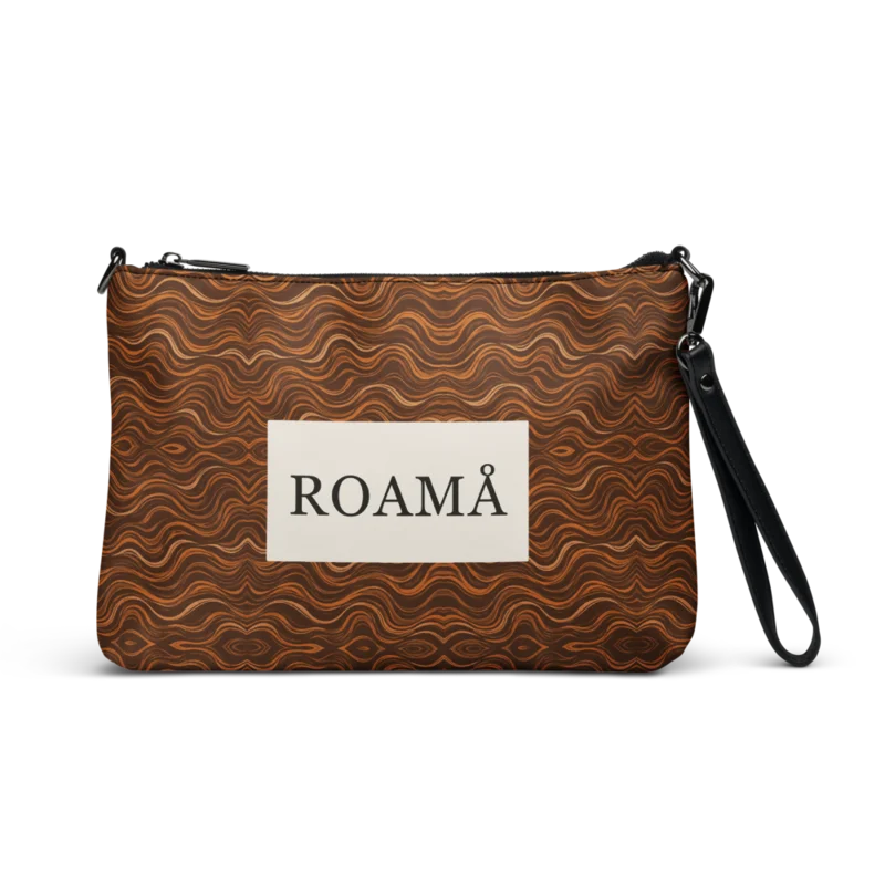 Day-to-night crossbody — Tideline · Wayfinder, supplier mockup