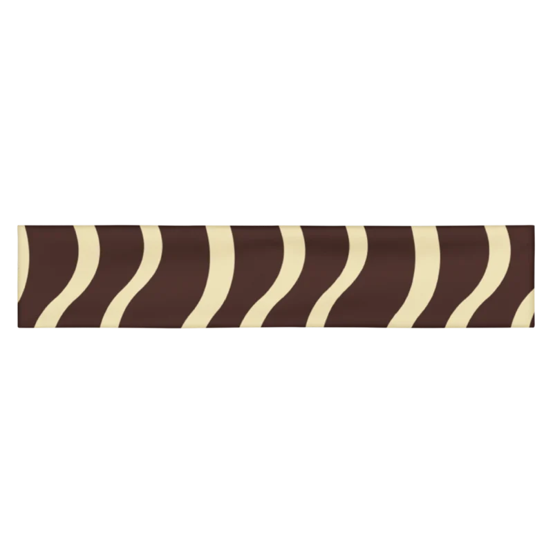 Headband in The Long Way, Chocolate & buttermilk — supplier product mockup