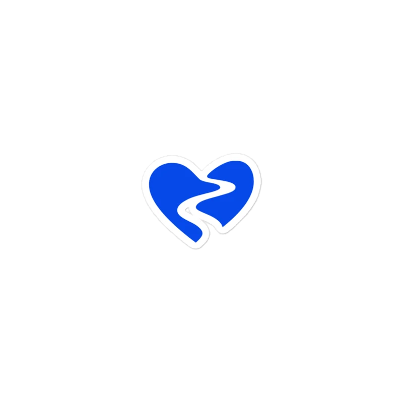 Little roamers sticker — Little Roamå heart, supplier mockup