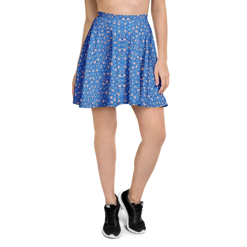 Skater skirt — Nautilus Current · fine print, supplier mockup