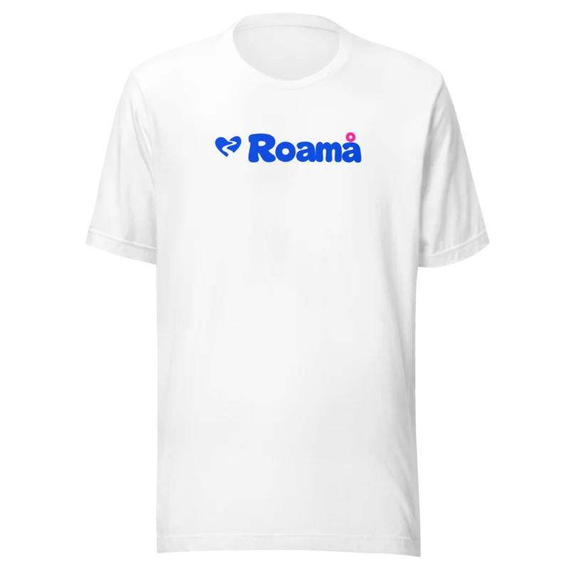 Logo tee in Light logo, White — supplier product mockup