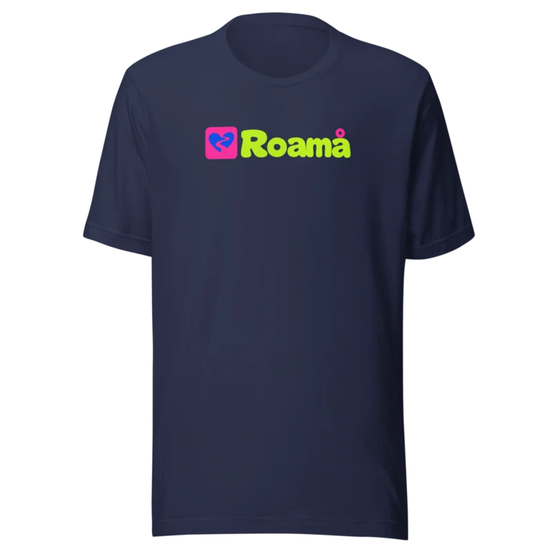Logo tee in Signature logo, Navy — supplier product mockup