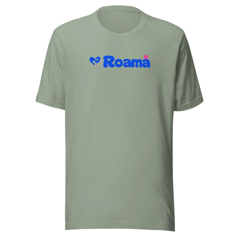 Logo tee in Sage logo, Sage — supplier product mockup